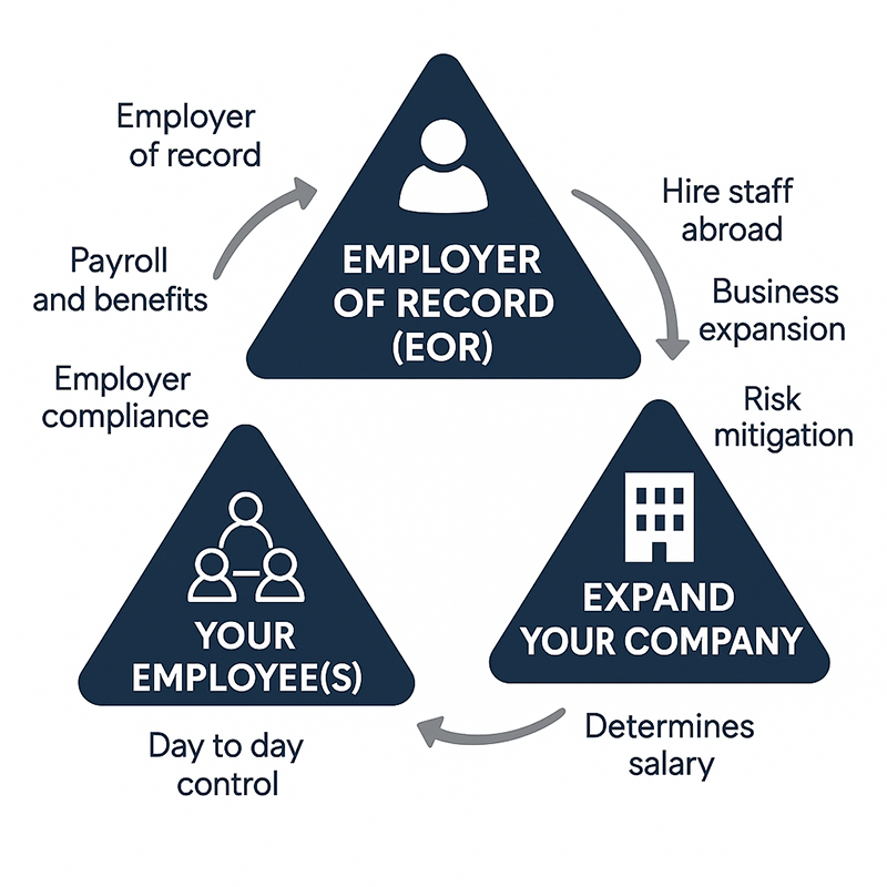 Employer of Record process diagram